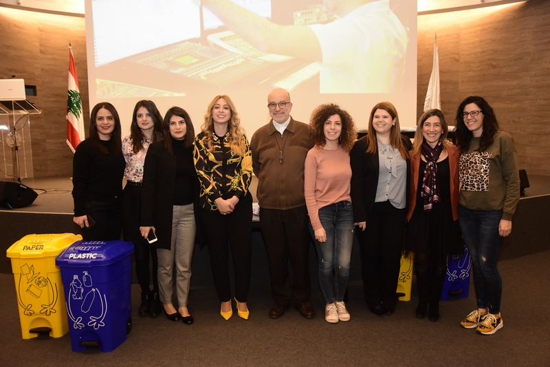 Bank of Beirut-Internal Conference about Recycling
